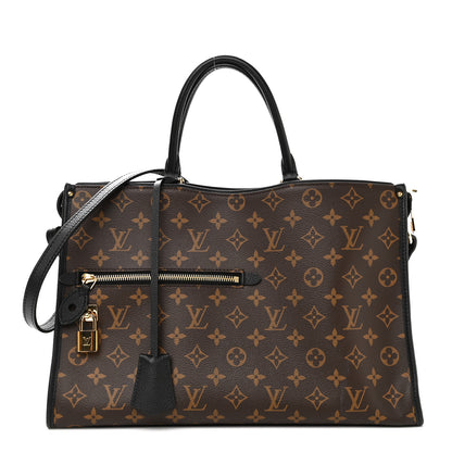 Louis Vuitton Monogram Popincourt MM Black 1 of 10