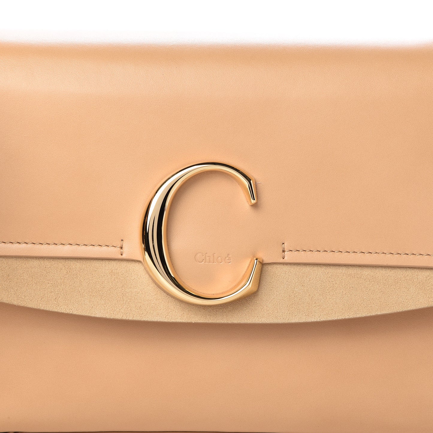 Calfskin C Double Carry Bleached Brown