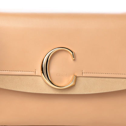 Chloe Calfskin C Double Carry Bleached Brown 10 of 10