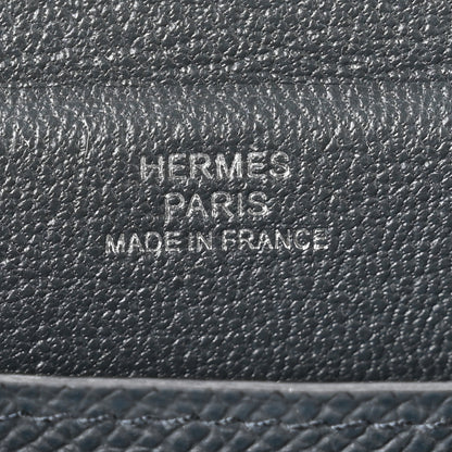 Hermes Epsom Kelly Multi Pocket Pochette To Go Gris Misty 6 of 11