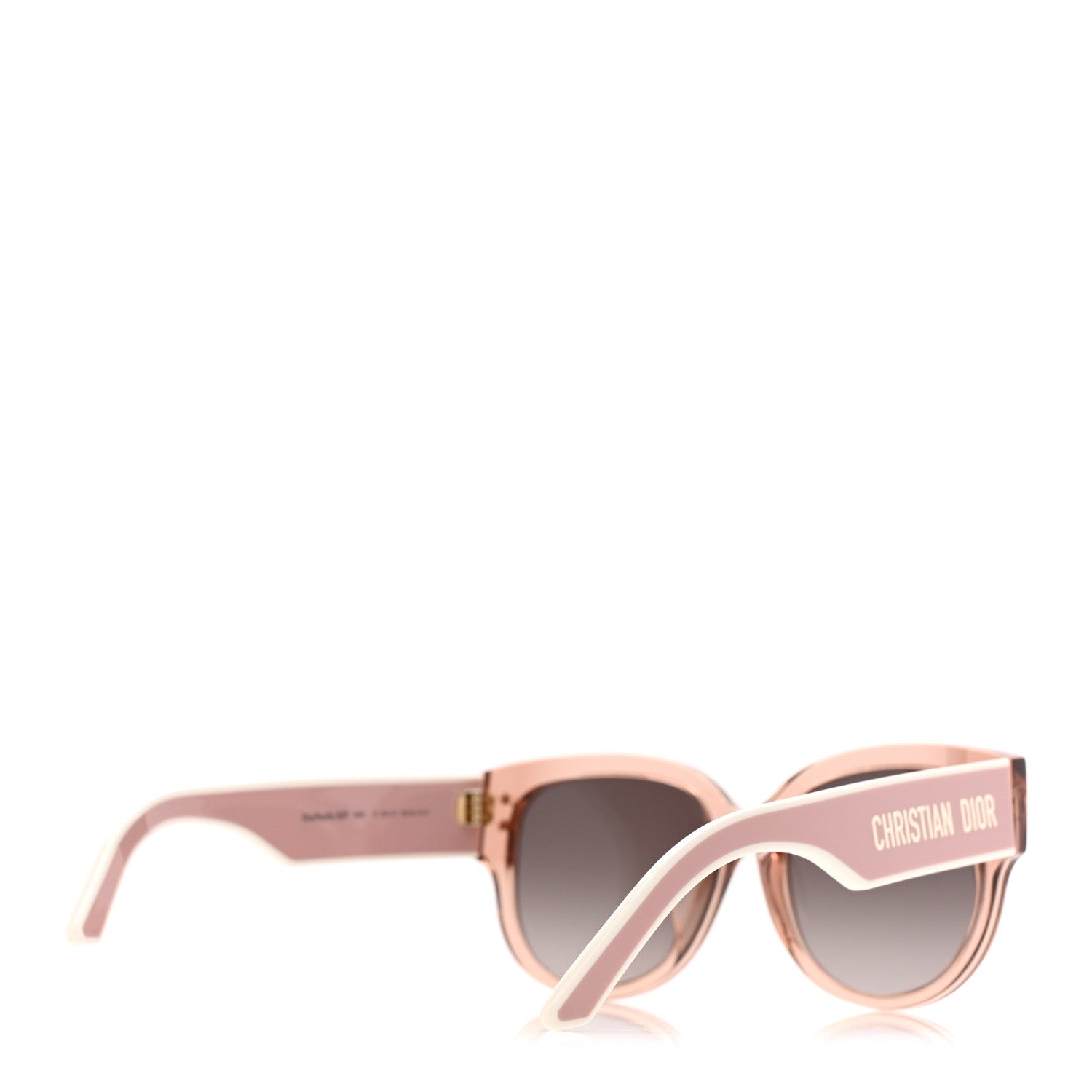 Christian Dior Acetate DiorPacific B2F Butterfly Sunglasses Transparent Pink 4 of 8