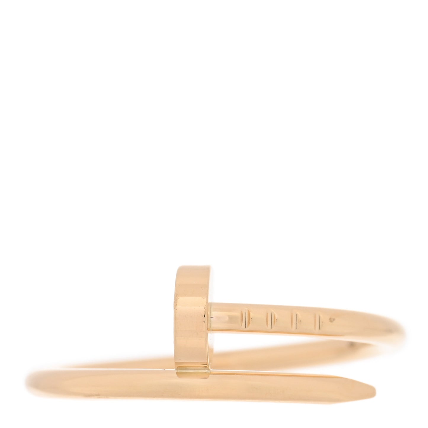 18K Yellow Gold Small Juste Un Clou Ring 56 7.5
