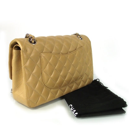 Chanel Lambskin Medium Double Flap Beige 3 of 11