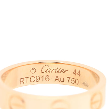 Cartier 18K Yellow Gold 3.5mm LOVE Wedding Band Ring 44 3 4 of 5