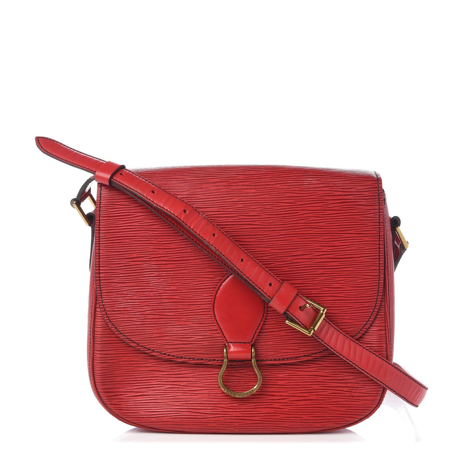 Louis Vuitton Epi Saint Cloud GM Castillan Red 1 of 9