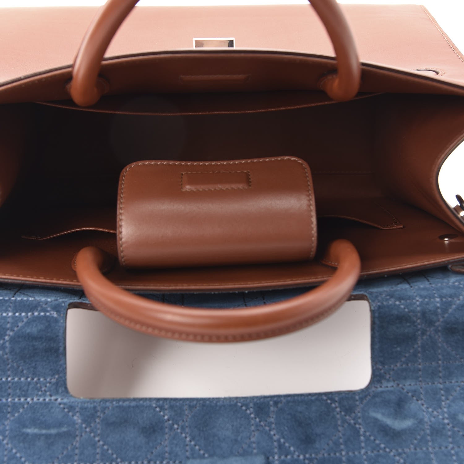 Christian Dior Smooth Calfskin Medium Diorever Flap Brown 5 of 11