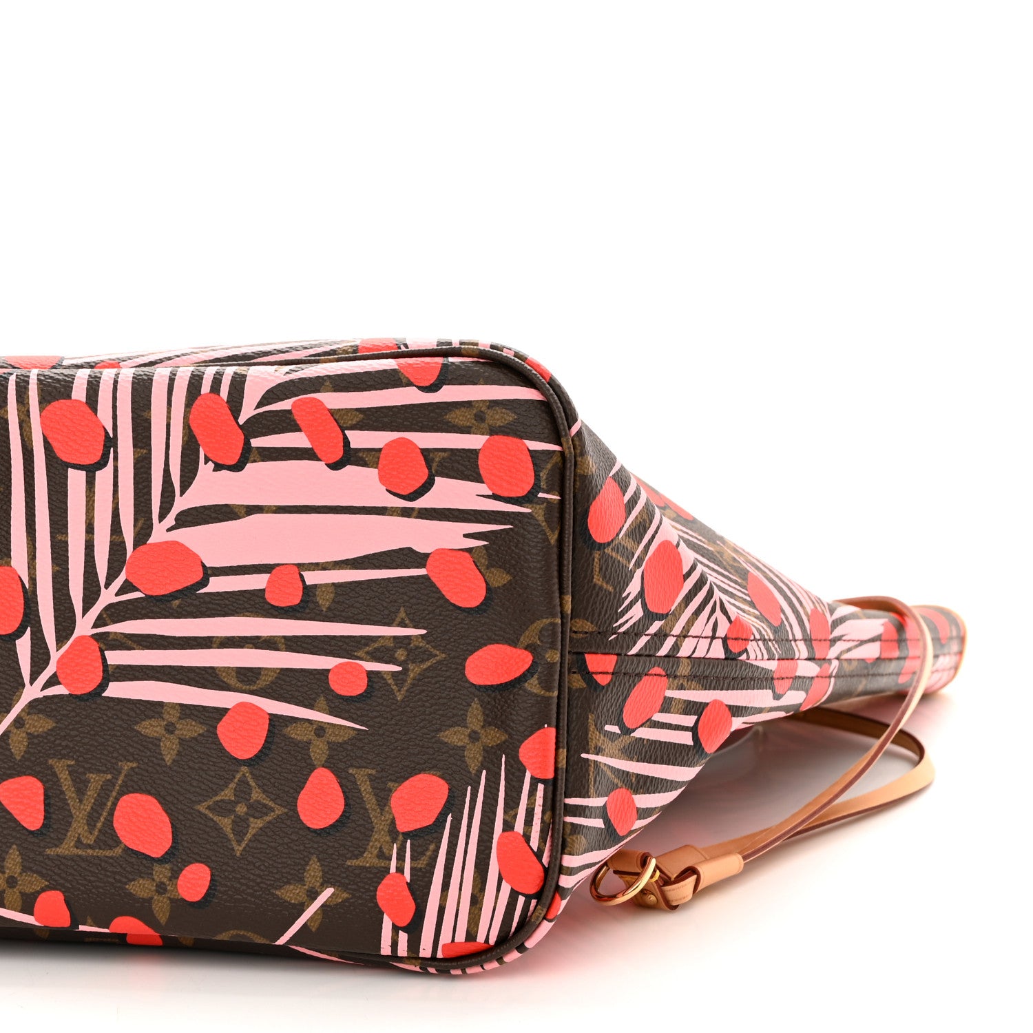 Louis Vuitton Monogram Jungle Dots Neo Neverfull MM Sugar Pink Poppy 10 of 11