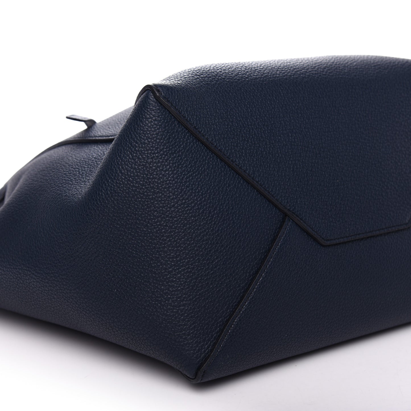 Soft Grained Calfskin Small Belt Cabas Phantom Navy