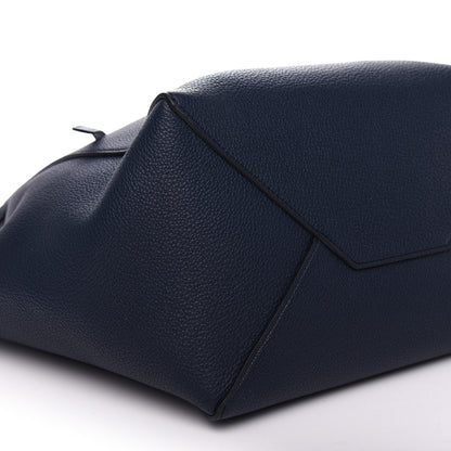 Celine Soft Grained Calfskin Small Belt Cabas Phantom Navy 8 of 9
