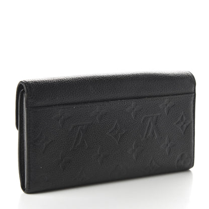 Louis Vuitton Empreinte Sarah Wallet NM Black 6 of 20