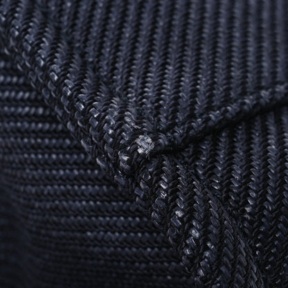 Chanel Woven Straw Raffia Large Deauville Tote  Black 15 of 18