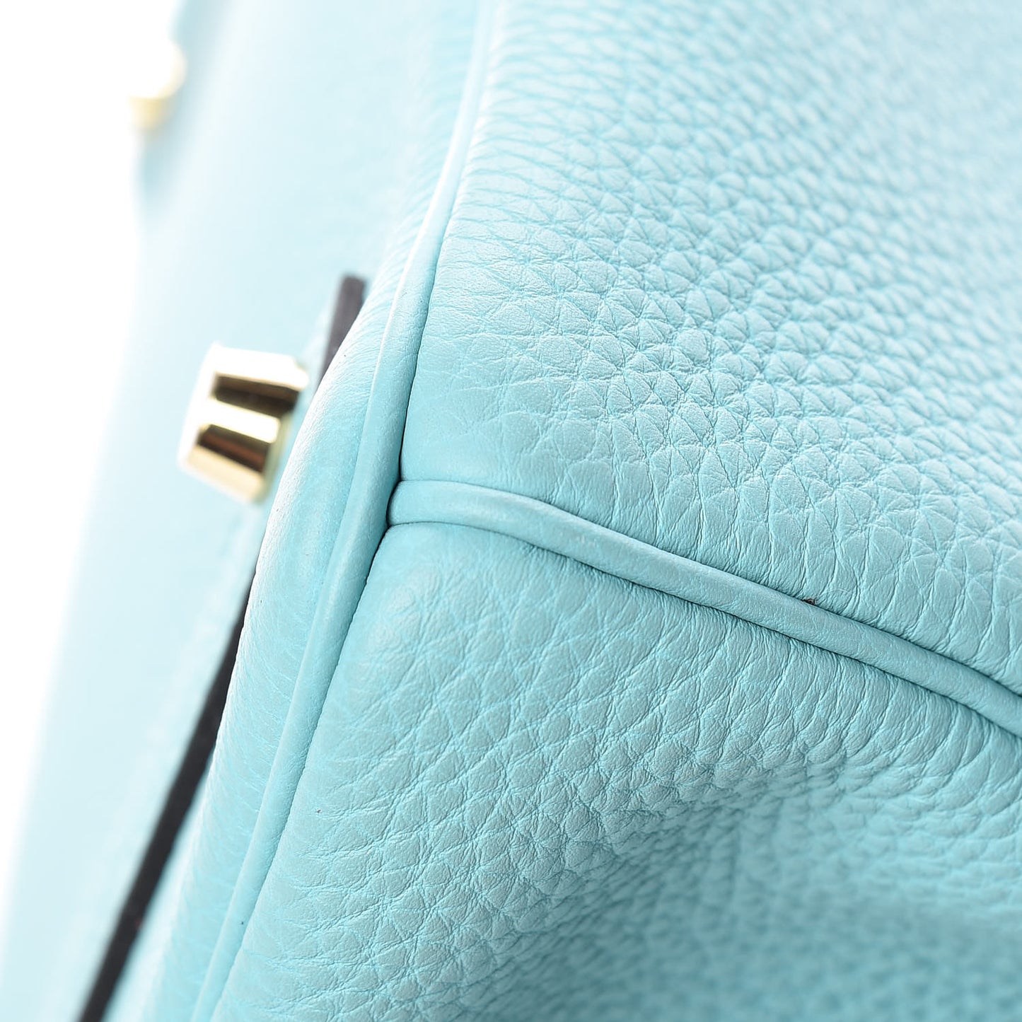 Togo Birkin 35 Bleu Atoll