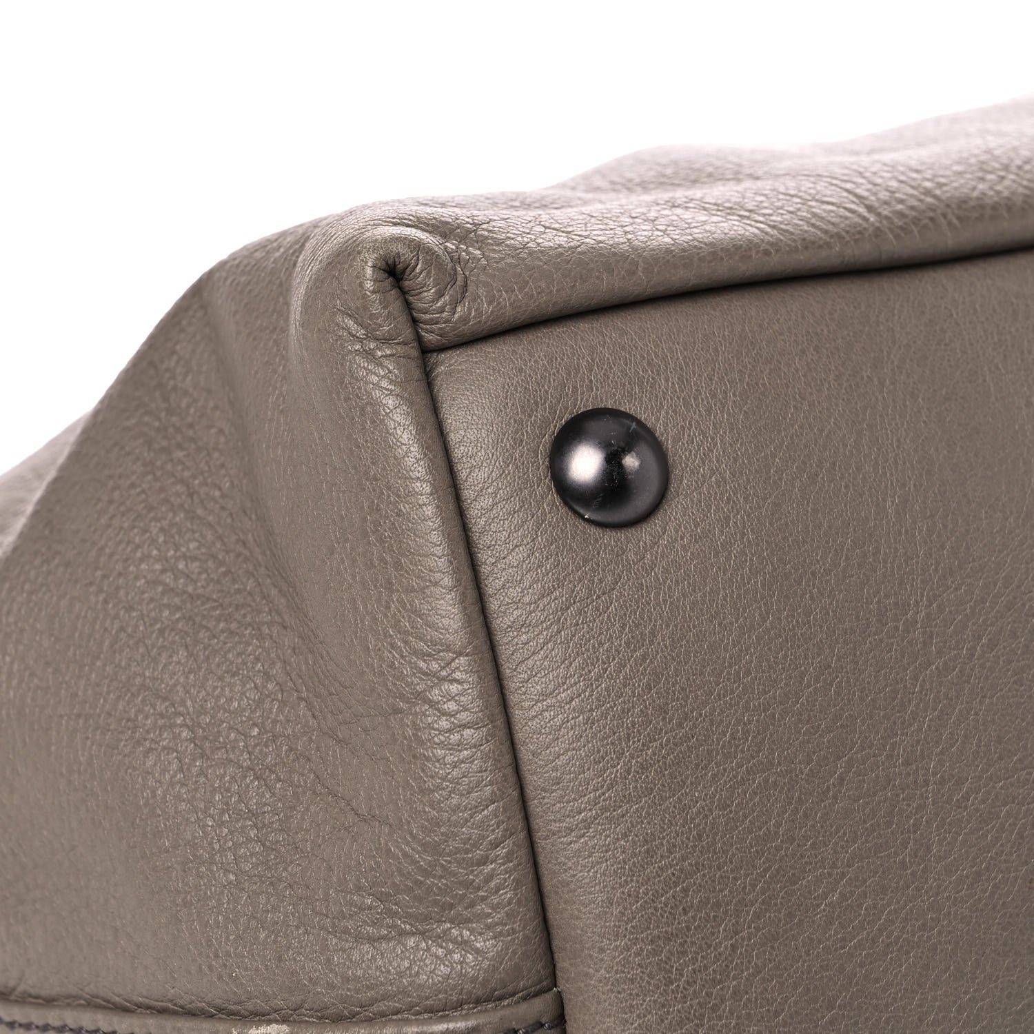 Saint Laurent Calfskin Sac Hamptons Weekender Bag Taupe 9 of 18