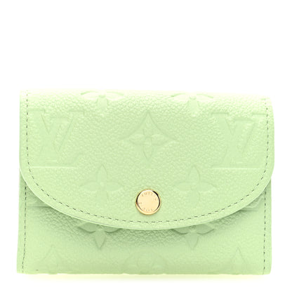 Louis Vuitton LV X TM Empreinte Rosalie Coin Purse Green Tea 1 of 7