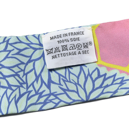 Hermes Silk The Three Graces Twilly Rose Bonbon Canard 3 of 4