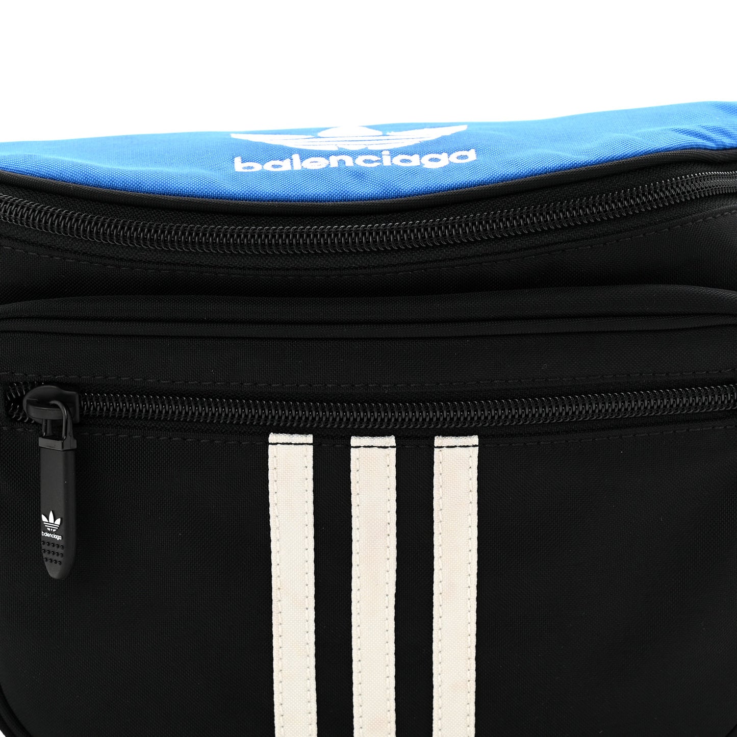 X ADIDAS Nylon Belt Bag Black Blue