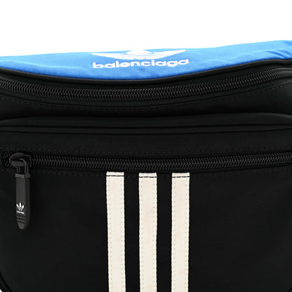 Balenciaga X ADIDAS Nylon Belt Bag Black Blue 8 of 11