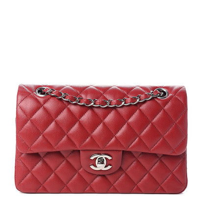 Chanel Caviar Quilted Small Double Flap Red 1 of 10
