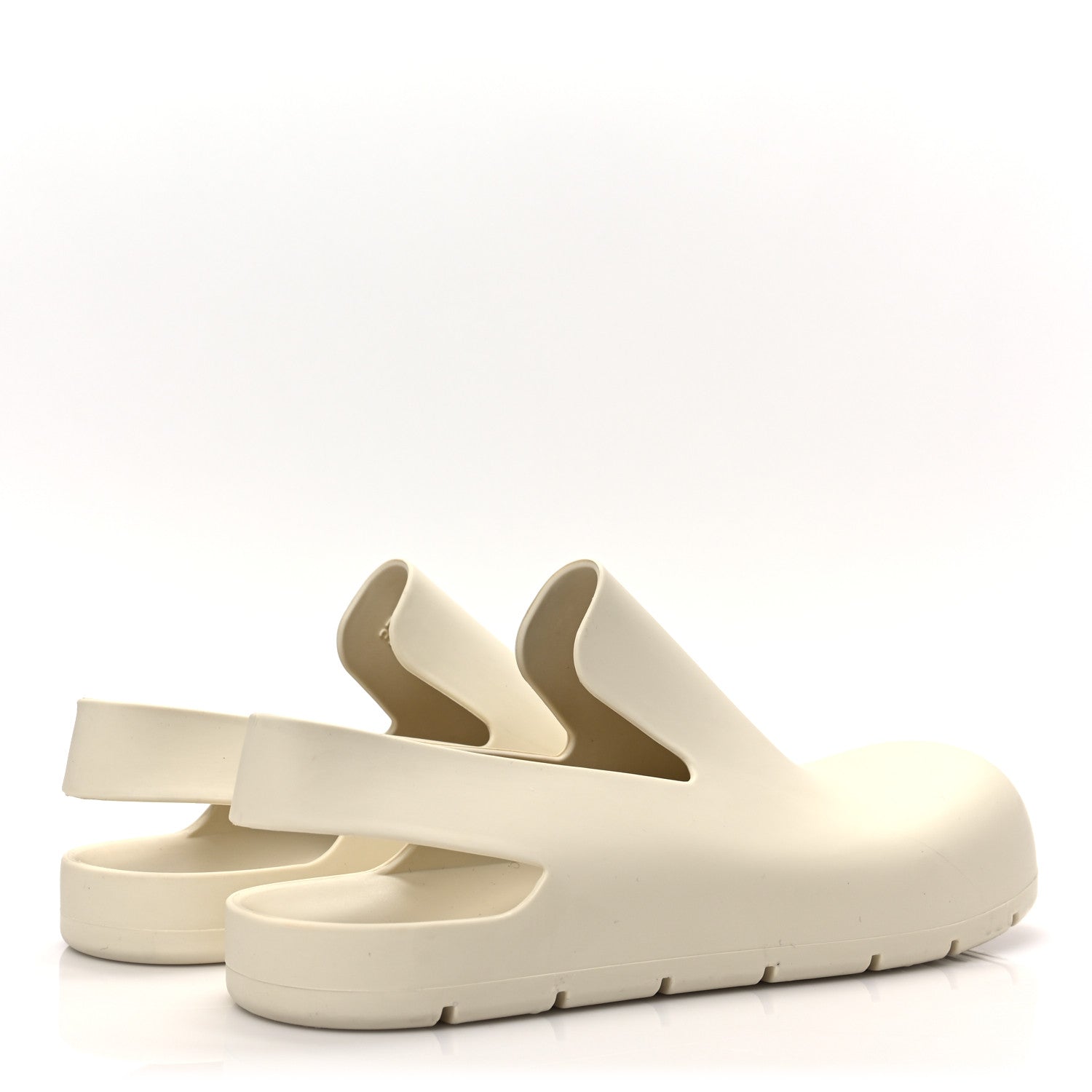 Bottega Veneta Rubber Puddle Sandals 37 Sand 4 of 7
