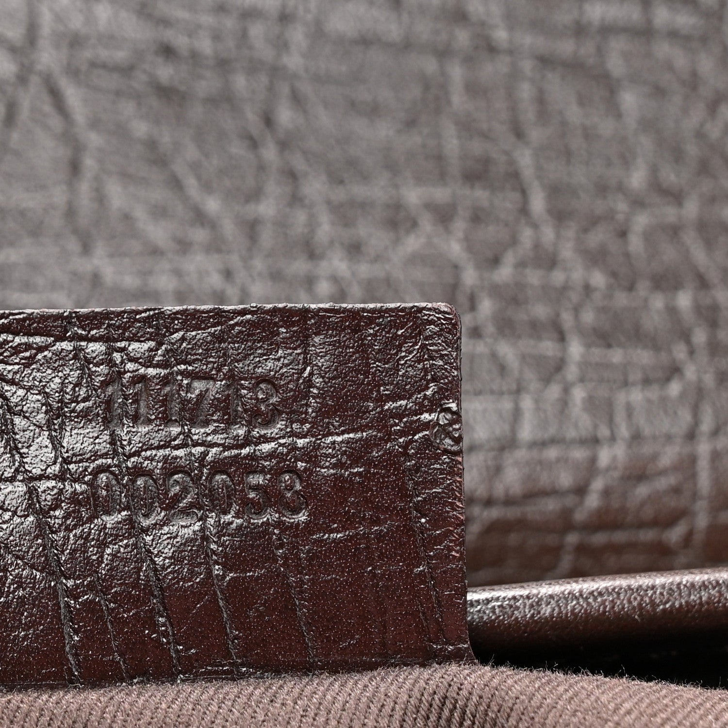Gucci Monogram Bamboo Bullet Bag Dark Brown 7 of 13