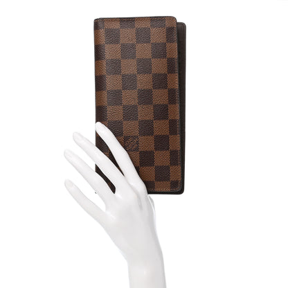 Louis Vuitton Damier Ebene Brazza Wallet 2 of 9