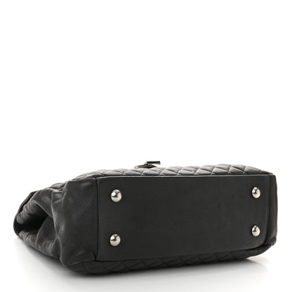 Saint Laurent Sheepskin Tri-quilt Monogram Large College Satchel Asphalt 4 of 12