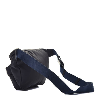 Balenciaga Recycled Sport Nylon Logo Embroidered Wheel Beltpack Black 3 of 9