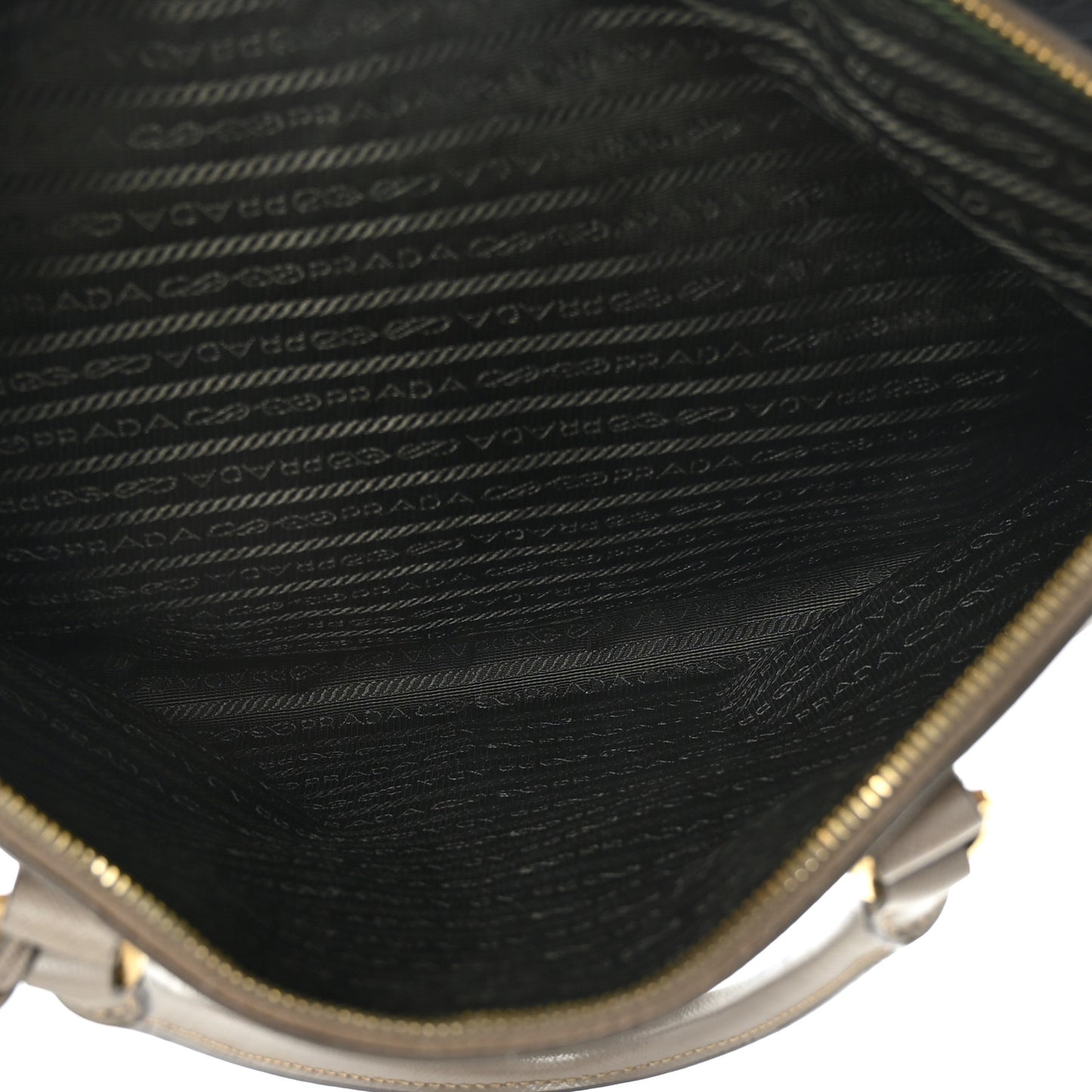 Saffiano Lux Extra Large Galleria Double Zip Tote Argilla