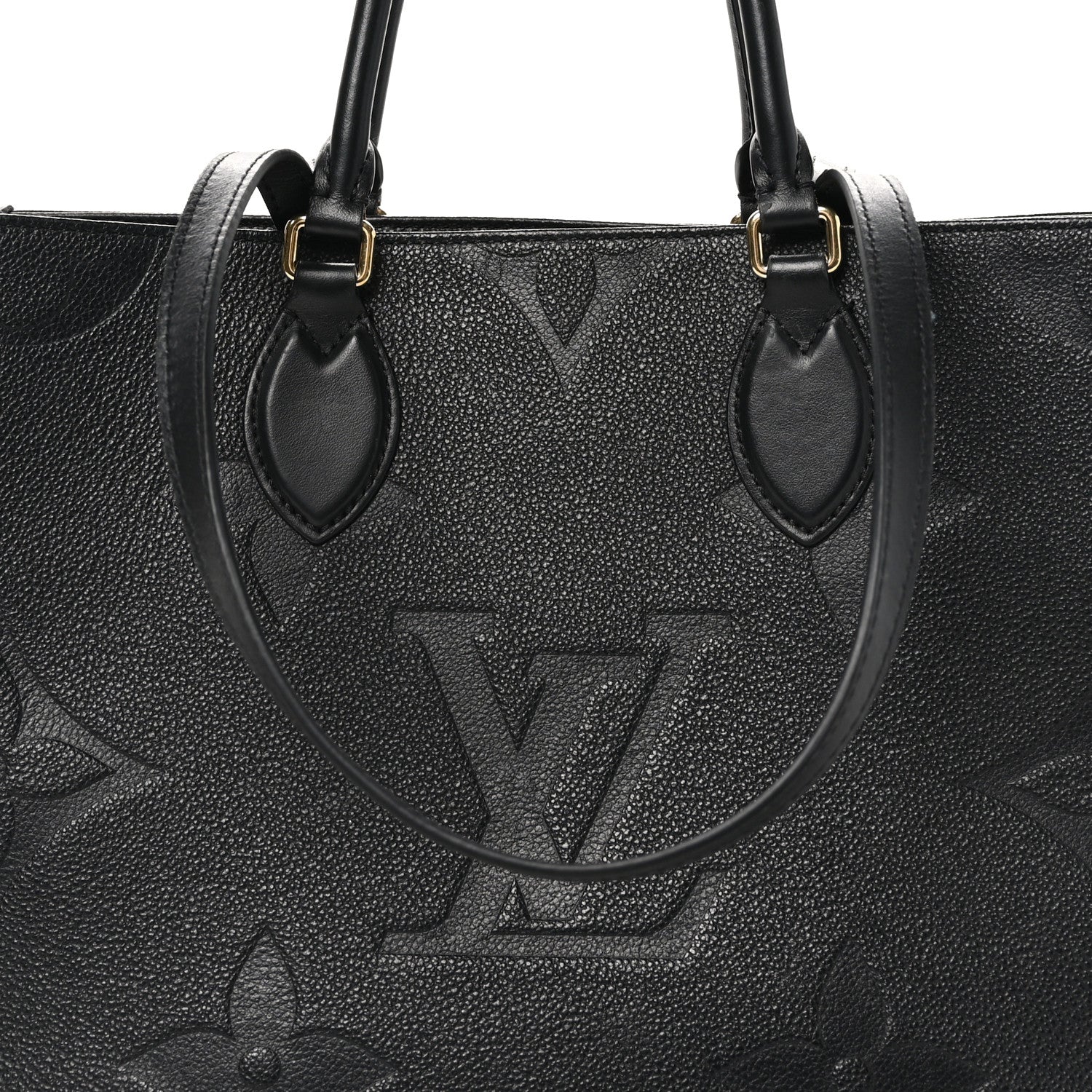 Louis Vuitton Empreinte Monogram Giant Onthego MM Black 7 of 11