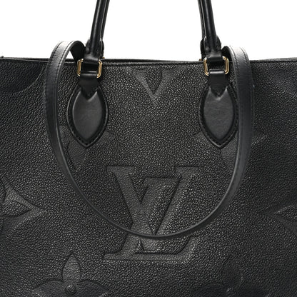 Louis Vuitton Empreinte Monogram Giant Onthego MM Black 7 of 11