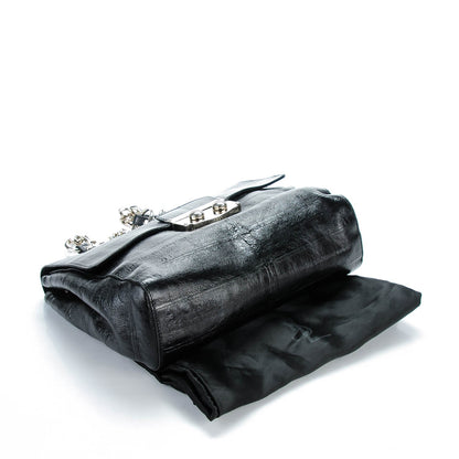 Saint Laurent Eel Skin Sac Le Sixieme Chain Bag 4 of 7