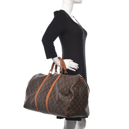Louis Vuitton Monogram Keepall 50 2 of 39