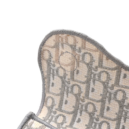 Christian Dior Oblique Slim Saddle Pouch Grey 12 of 13