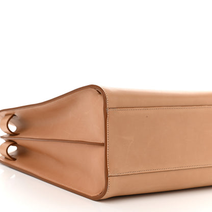 Saint Laurent Calfskin Large Souple Sac De Jour Brown Gold 9 of 11