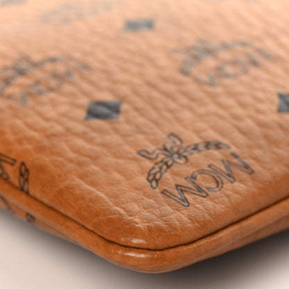 MCM Visetos Original Medium Pouch Cognac 8 of 8