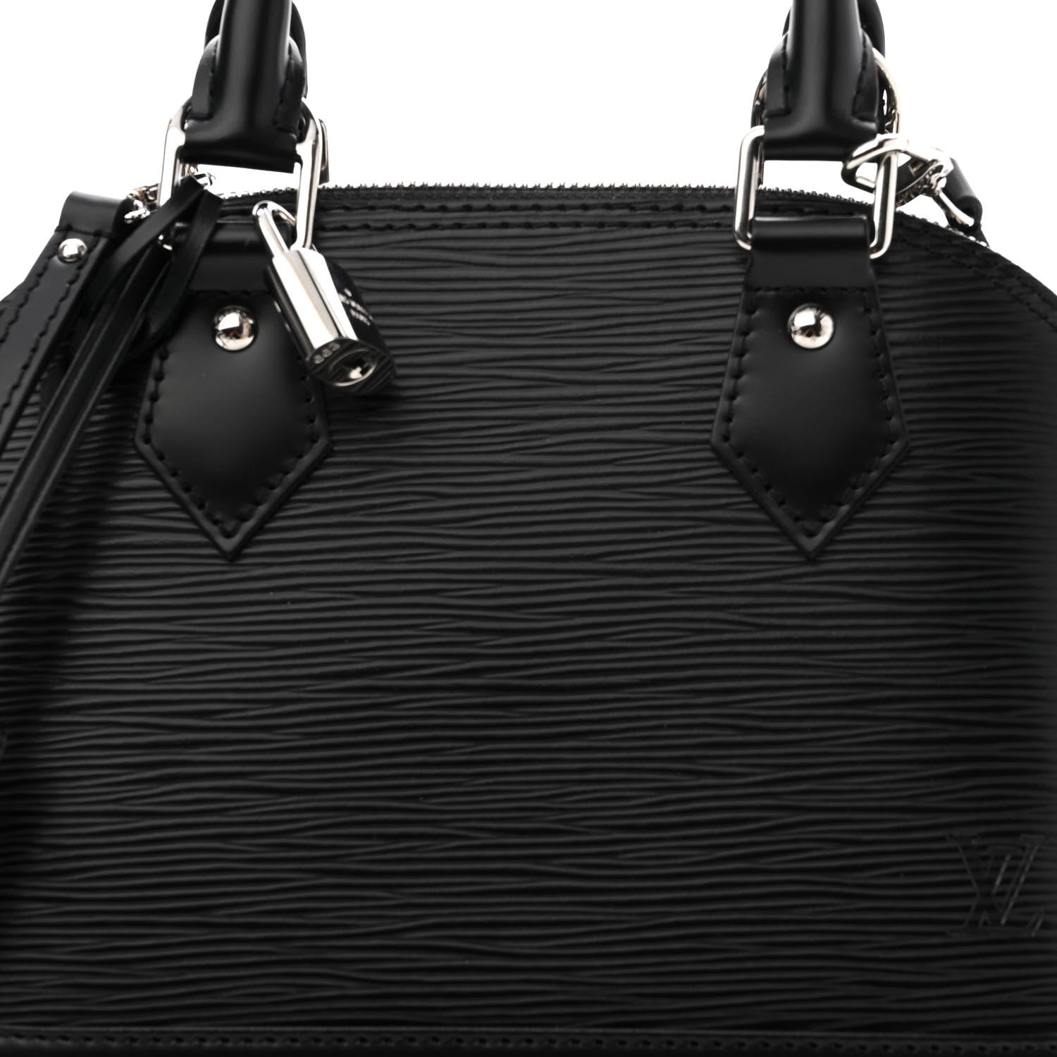 Louis Vuitton Epi Alma BB Black 7 of 9