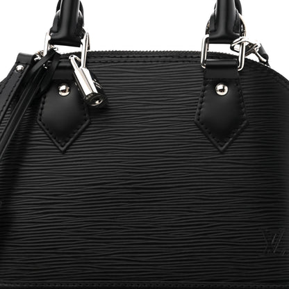 Louis Vuitton Epi Alma BB Black 7 of 9