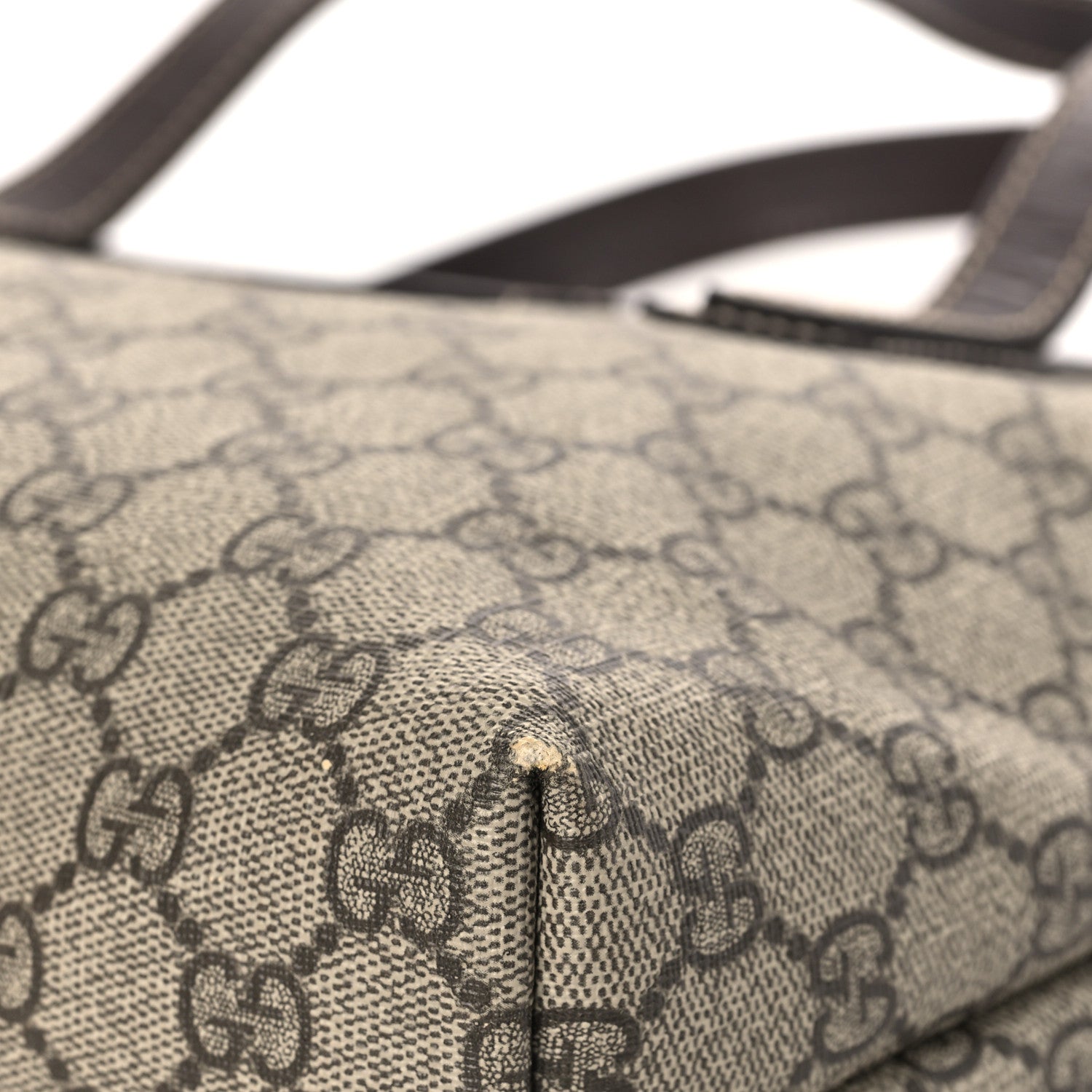 Gucci GG Supreme Monogram Small Joy Tote Dark Brown 9 of 11