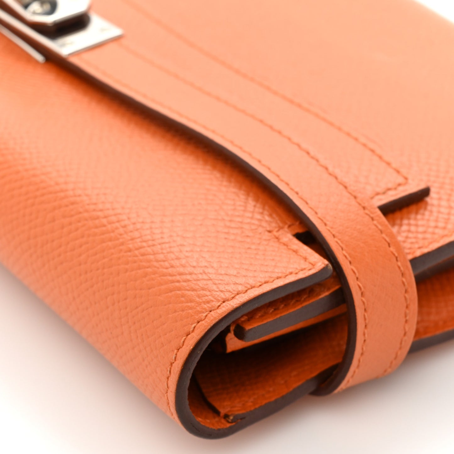 Epsom Kelly Longue Wallet Orange