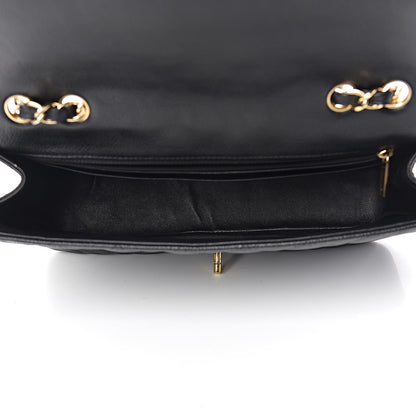 Chanel Caviar Quilted Jumbo Single Flap Black 5 of 12
