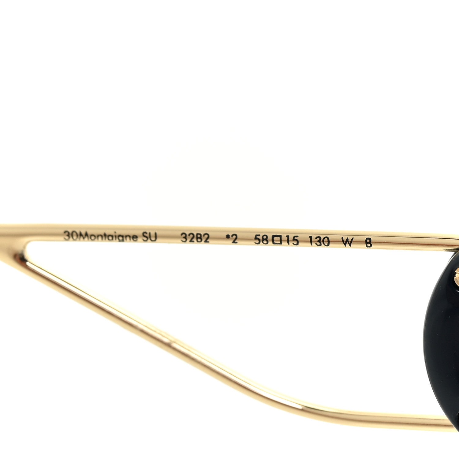 Christian Dior Square 30 Montaigne Sunglasses Blue 5 of 8