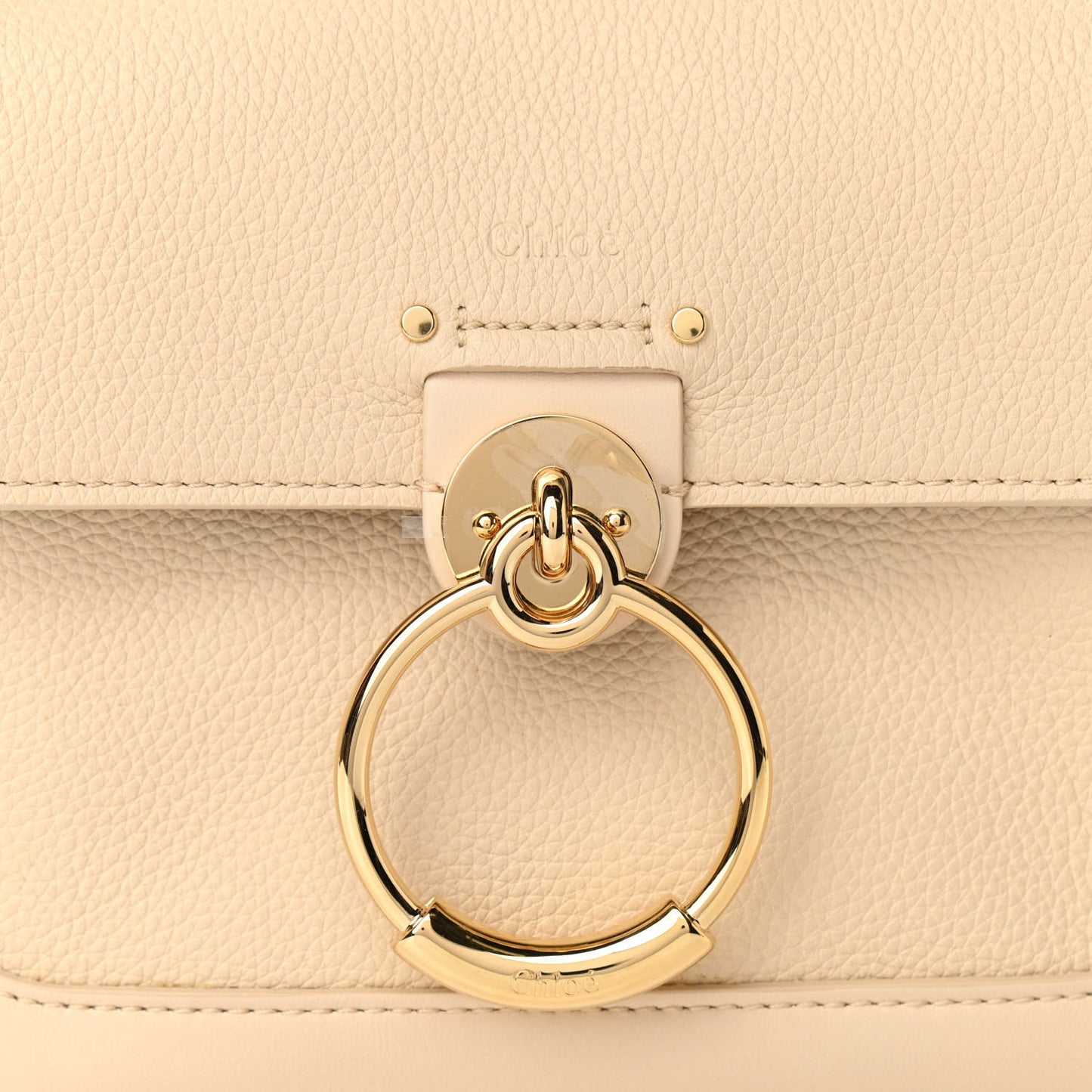 Calfskin Mini Tess Day Bag Sweet Beige