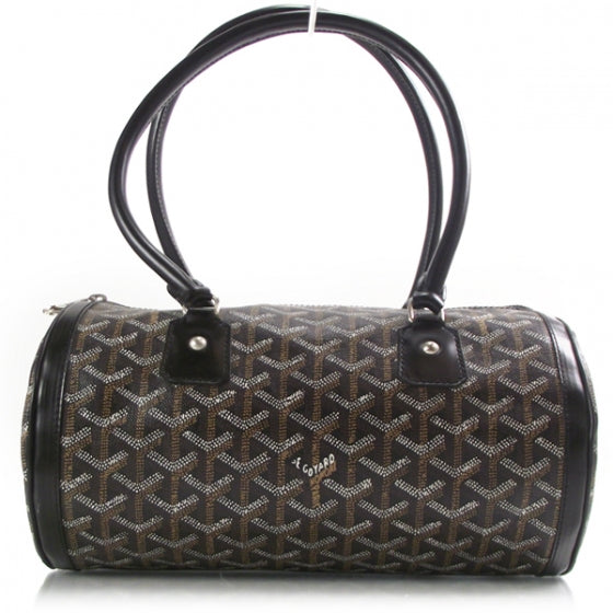 Goyardine Amakios PM Bowler Tote Black