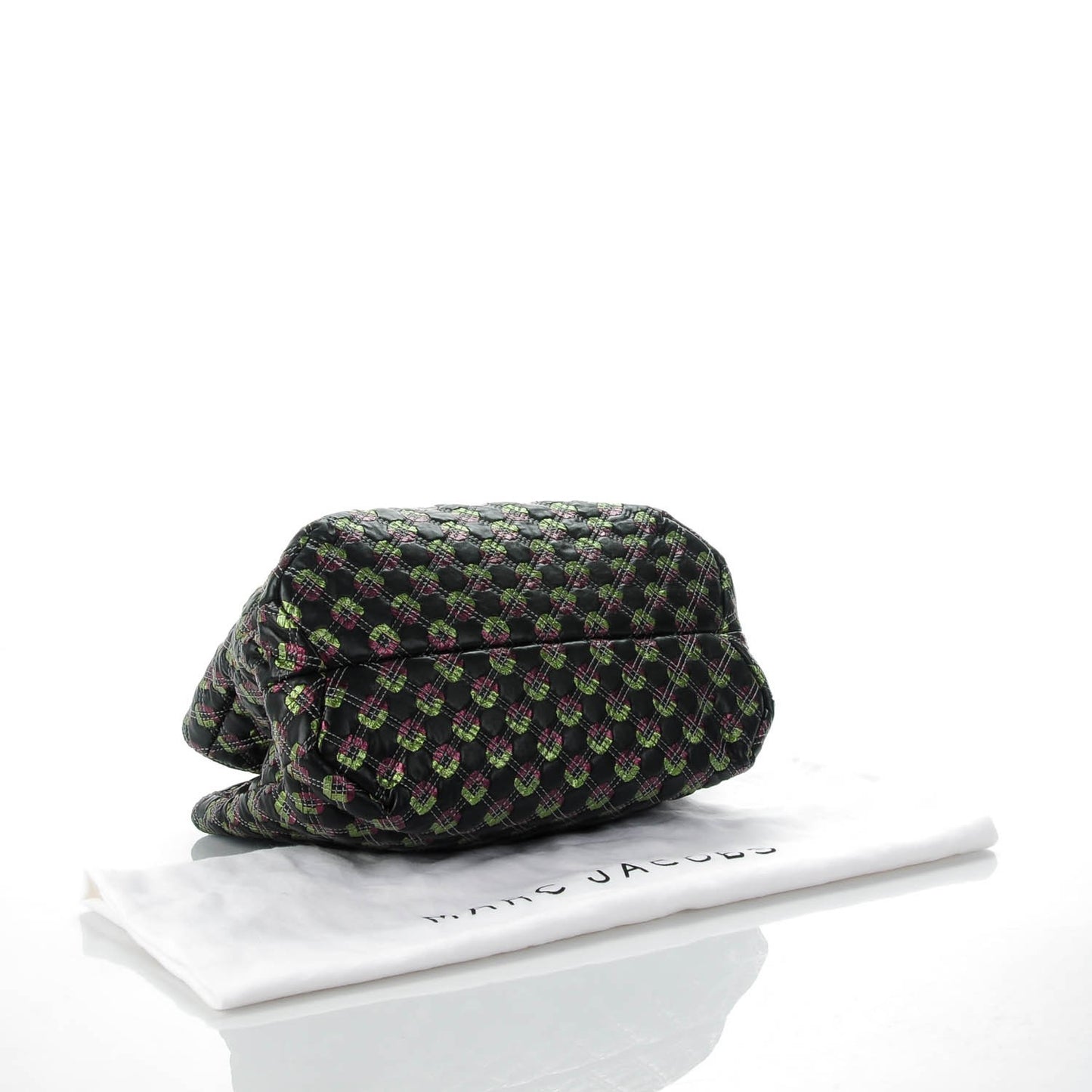 Calfskin Quilted Robert Leslie Bag Black