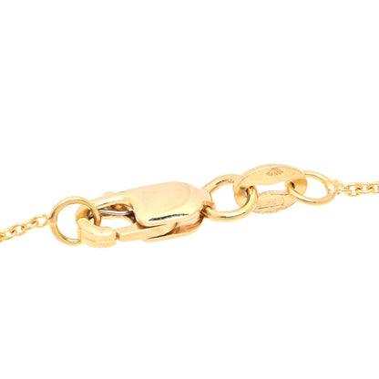 Roberto Coin 18K Yellow Gold Cognac Diamond Alligator Pendant Necklace 6 of 6
