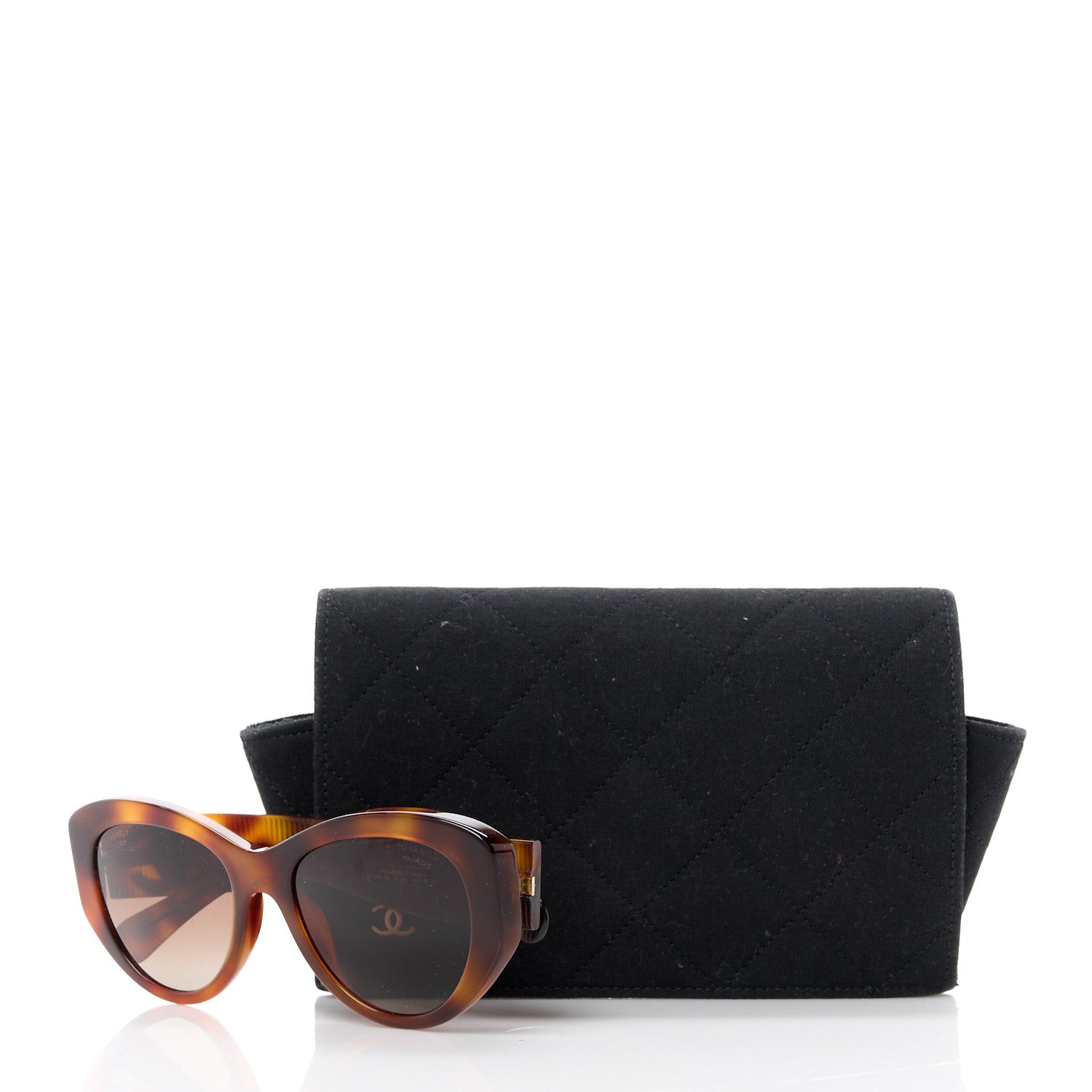 Chanel Acetate Polarized Butterfly Large CC Sunglasses 5492-A Tortoise 8 of 8