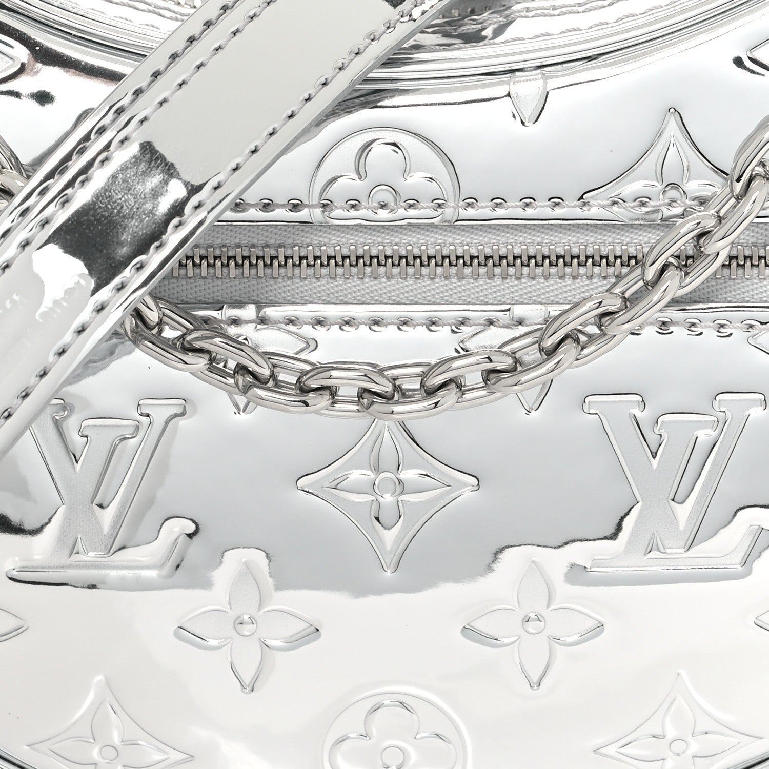 Louis Vuitton Monogram Miroir Loop PM Silver 7 of 10