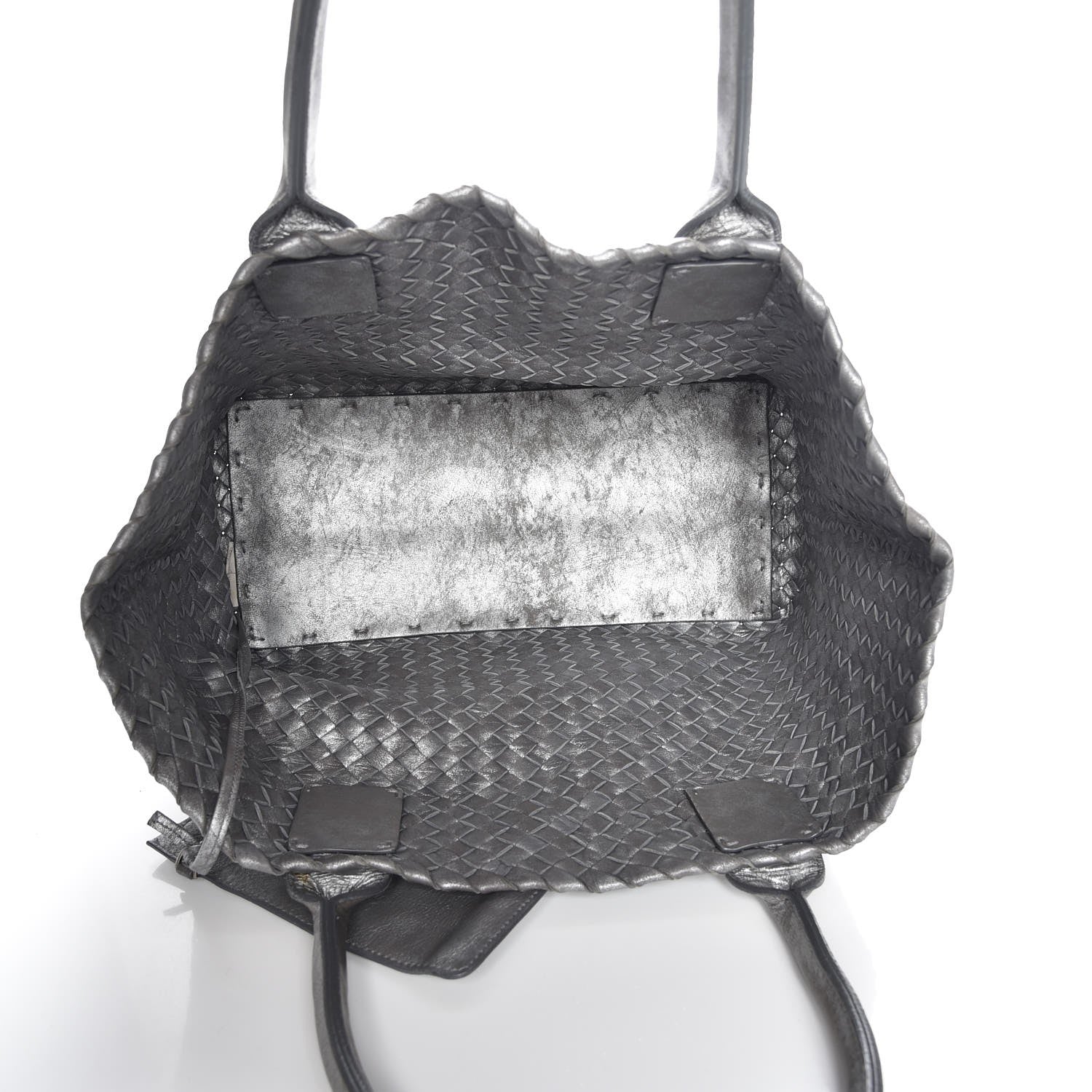 Bottega Veneta Intrecciato Mini Cabat Peltro 6 of 7
