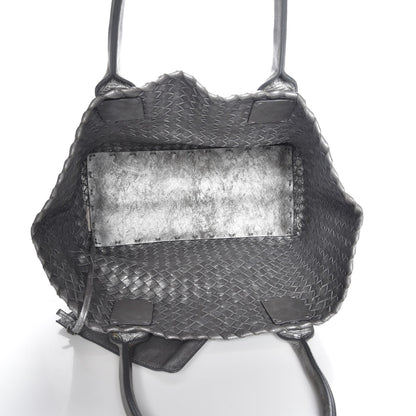 Bottega Veneta Intrecciato Mini Cabat Peltro 6 of 7