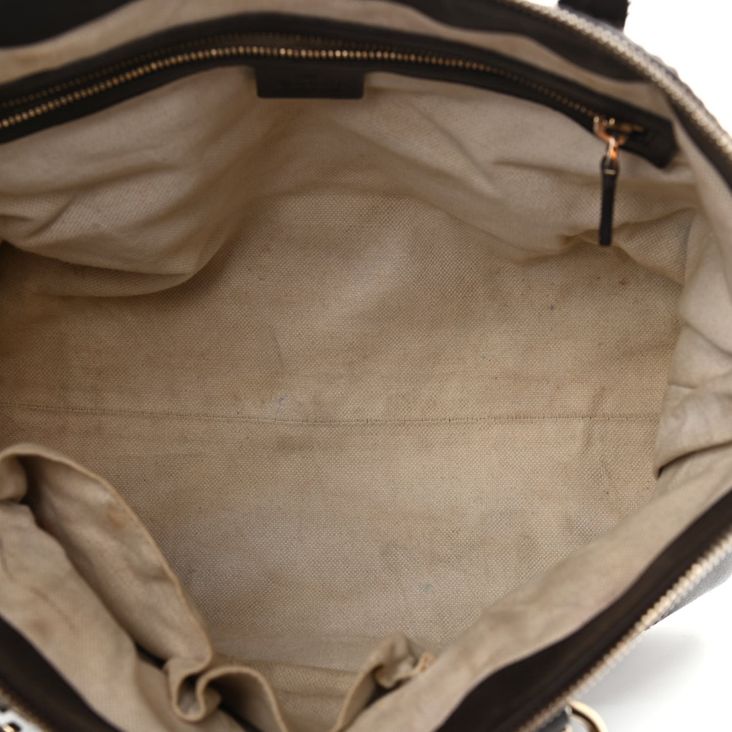 Guccissima Small Lovely Heart Tote Chocolate